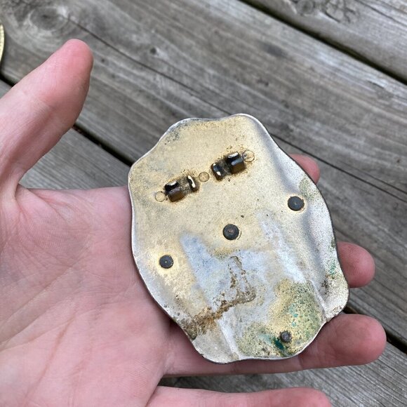 Lot of 5 Vintage 1980s Belt Buckles - Picture 5 of 12